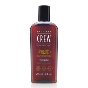 AMERICAN CREW™ DAILY DEEP MOISTURIZING SHAMPOO drėkinantis šampūnas kasdienei galvos odos ir plaukų priežiūrai